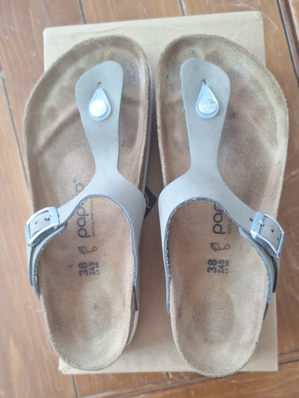 Birkenstock Papillio Gizeh  Sandals Size 38